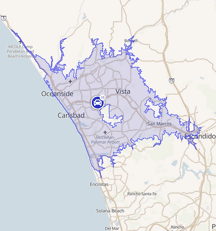 carlsbad location on map
