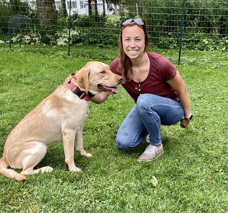 Veterinary hospital manager Kayla Liddington